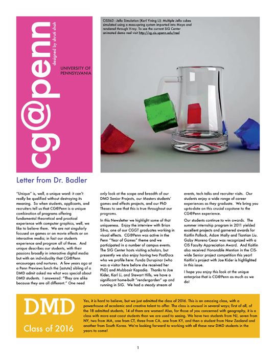 2012 newsletter